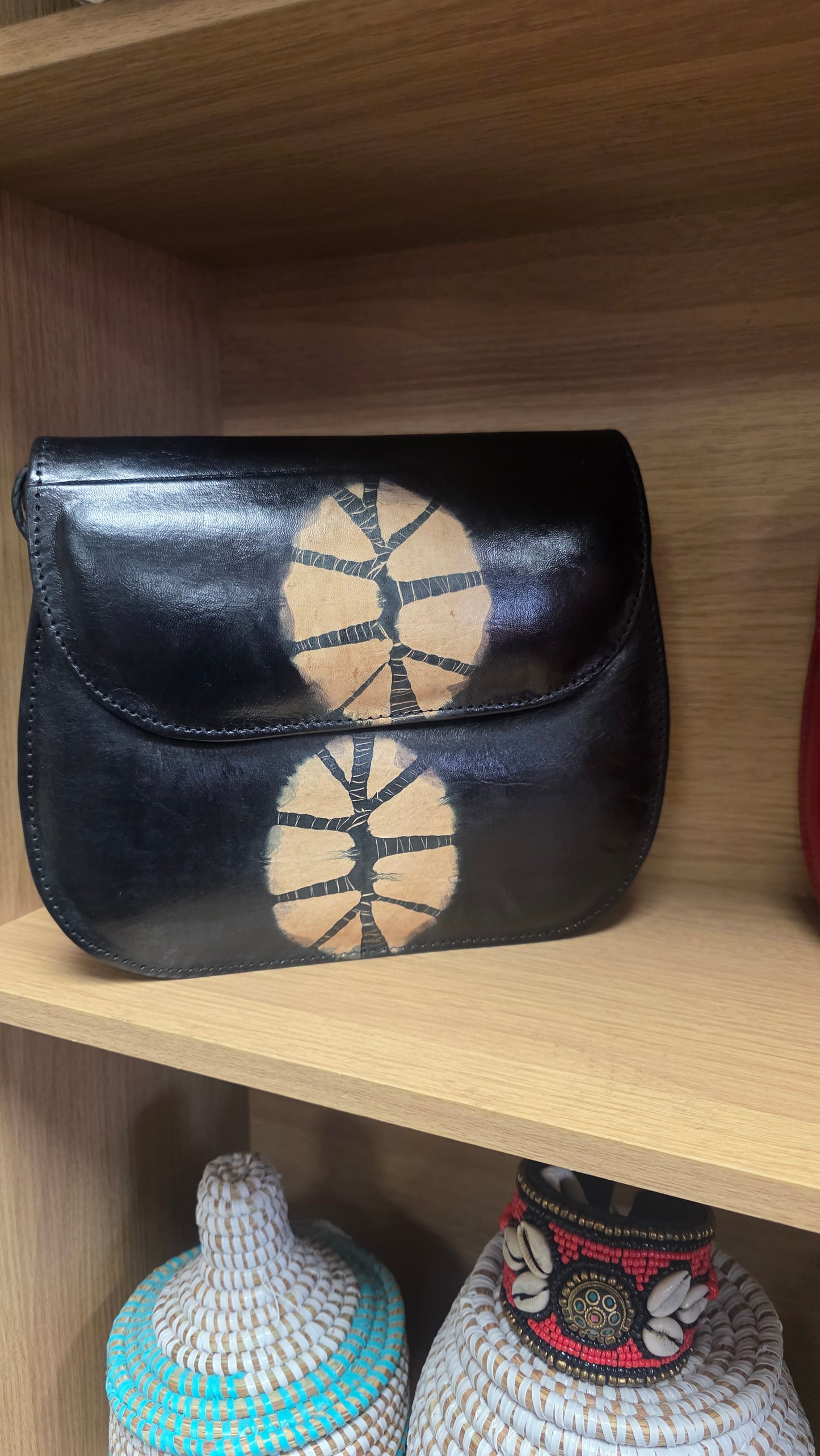Handcrafted Leather Crossbody Bag
