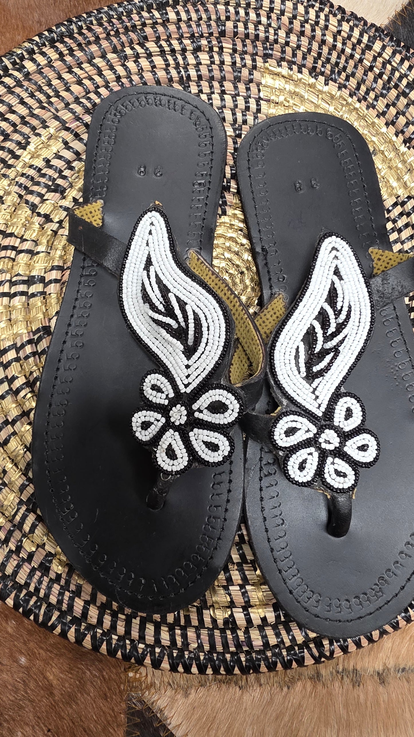 Black Heart Slippers