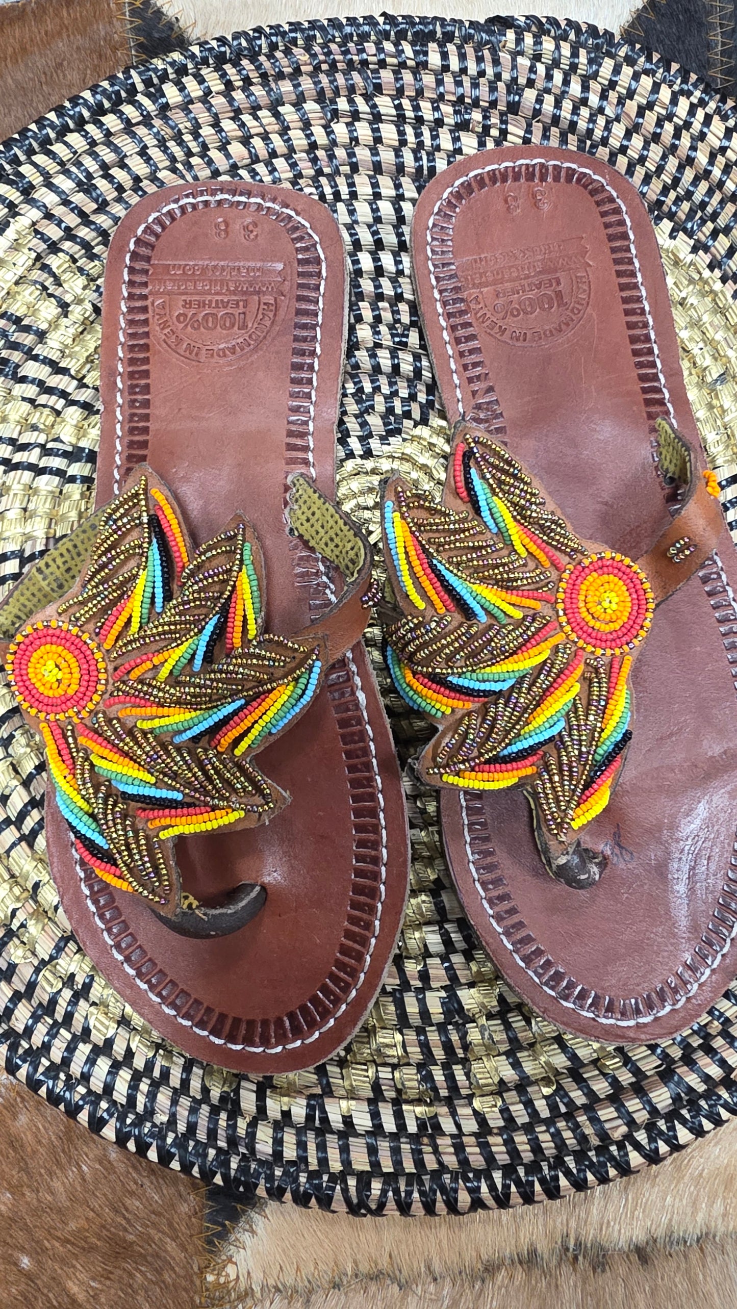 Opukai Beads Slippers
