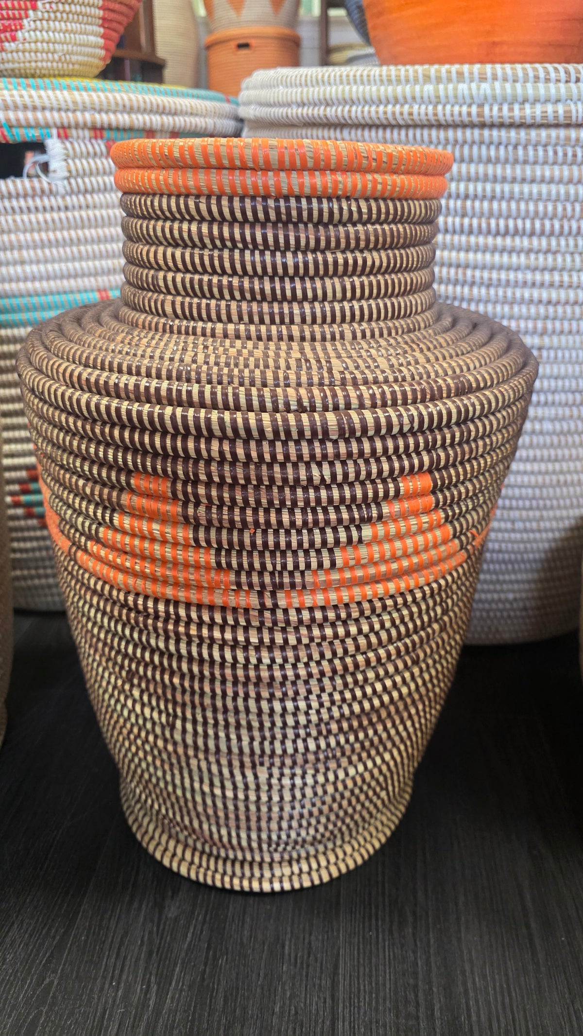 Senegalese Handwoven Vase
