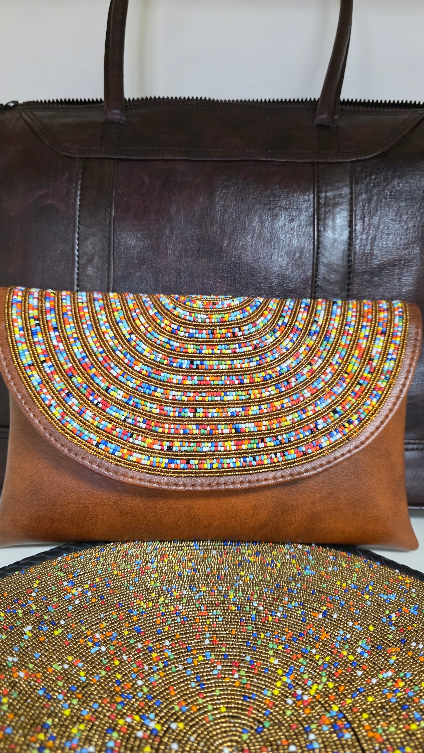 Maasai Bead Clutch