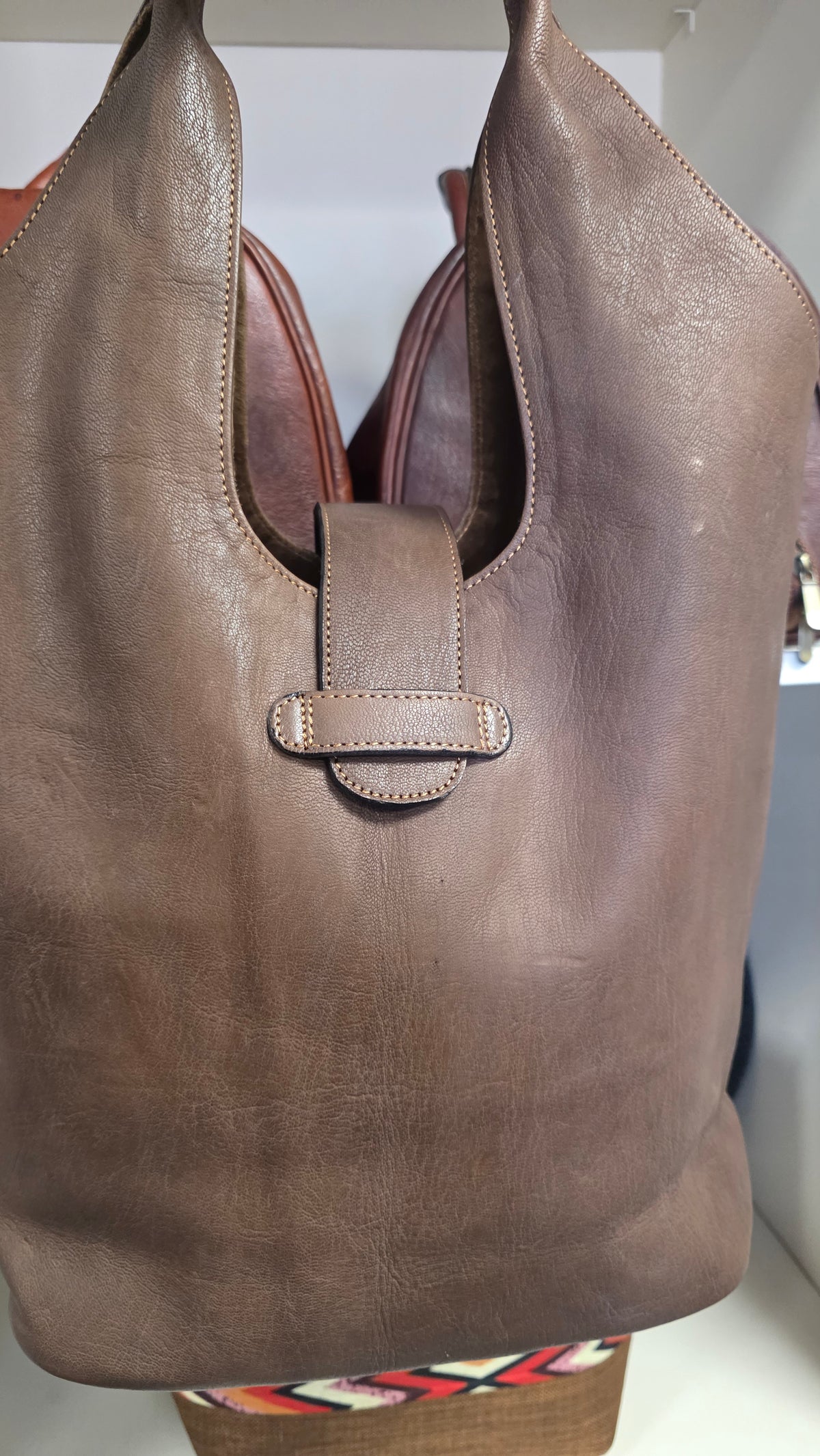 Sass Leather Handbag