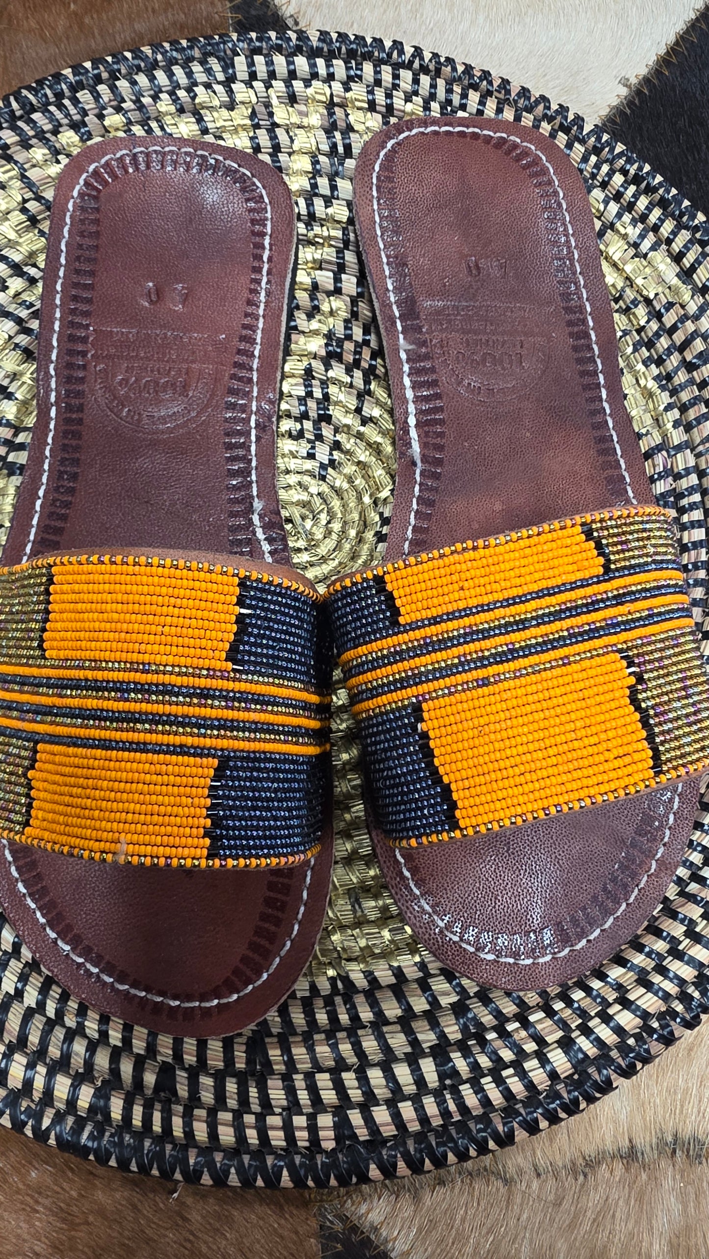 Maasai Beads Slides