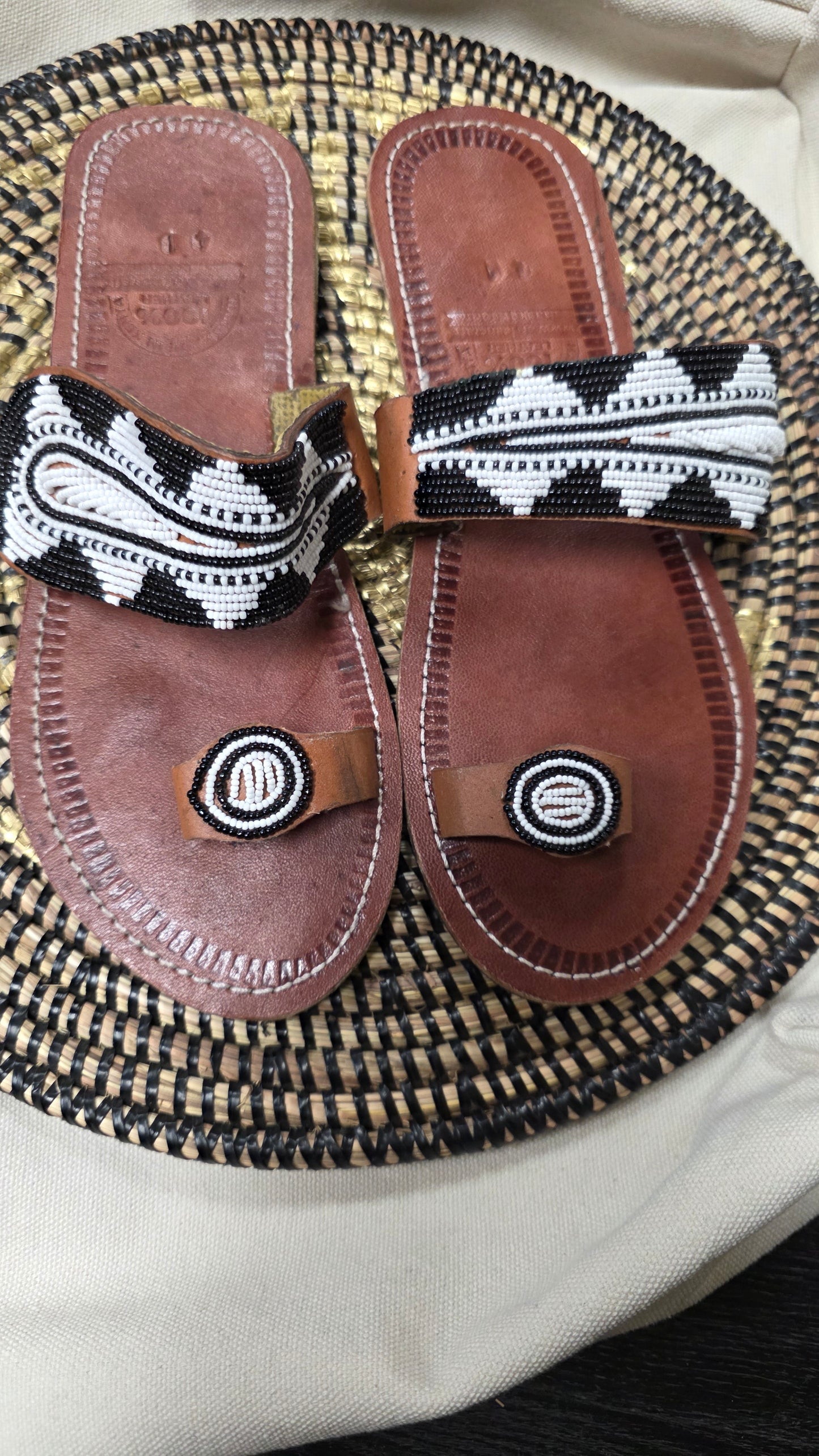 Sofia Maasai Beads Slippers