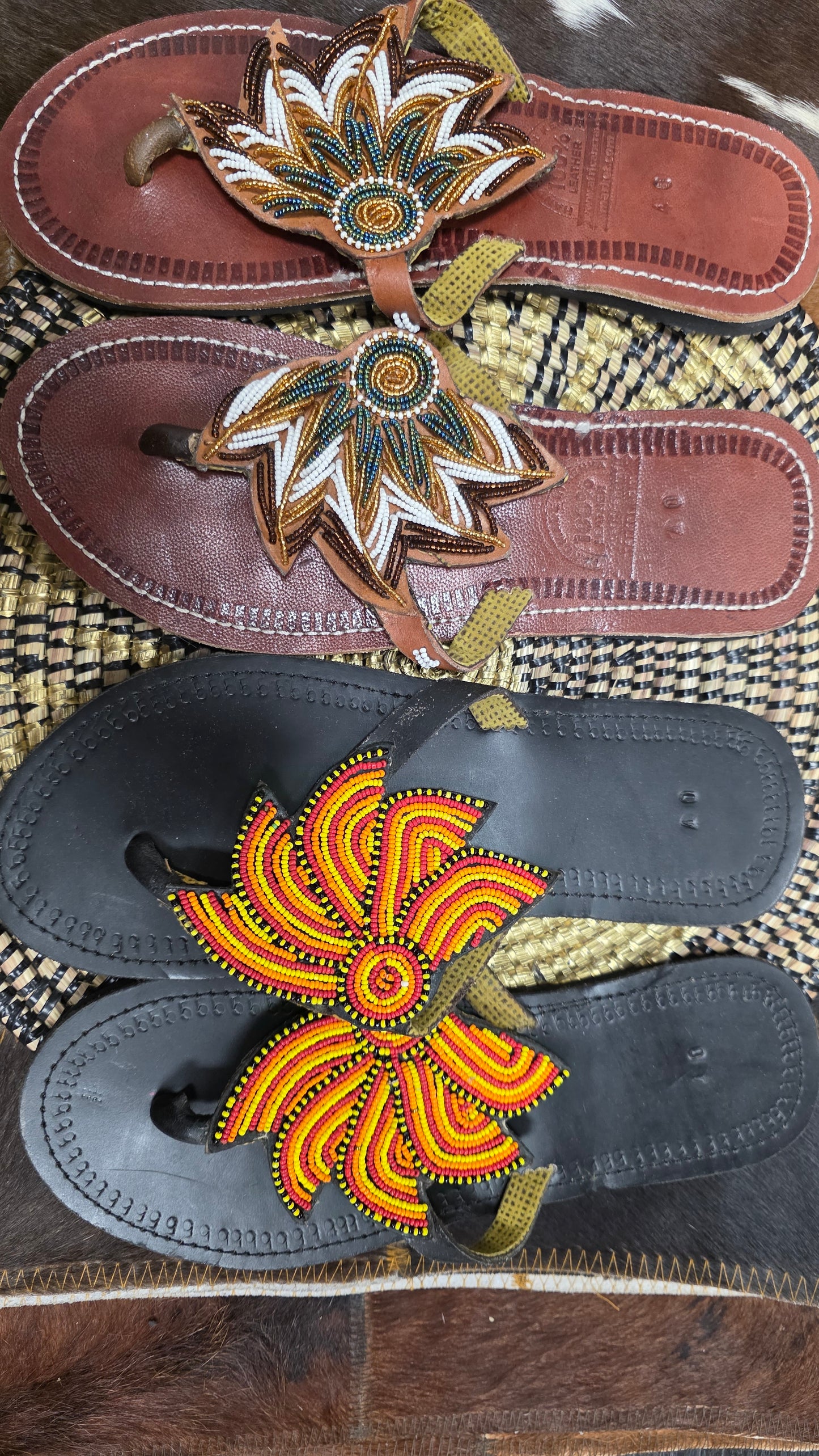 Opukai Beads Slippers