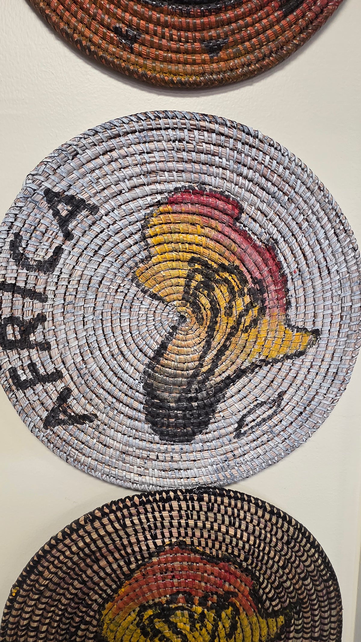 Senegalese Wall Decor 14in Round