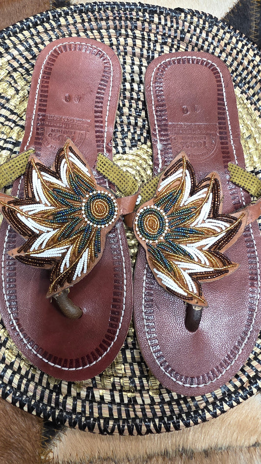 Opukai Beads Slippers