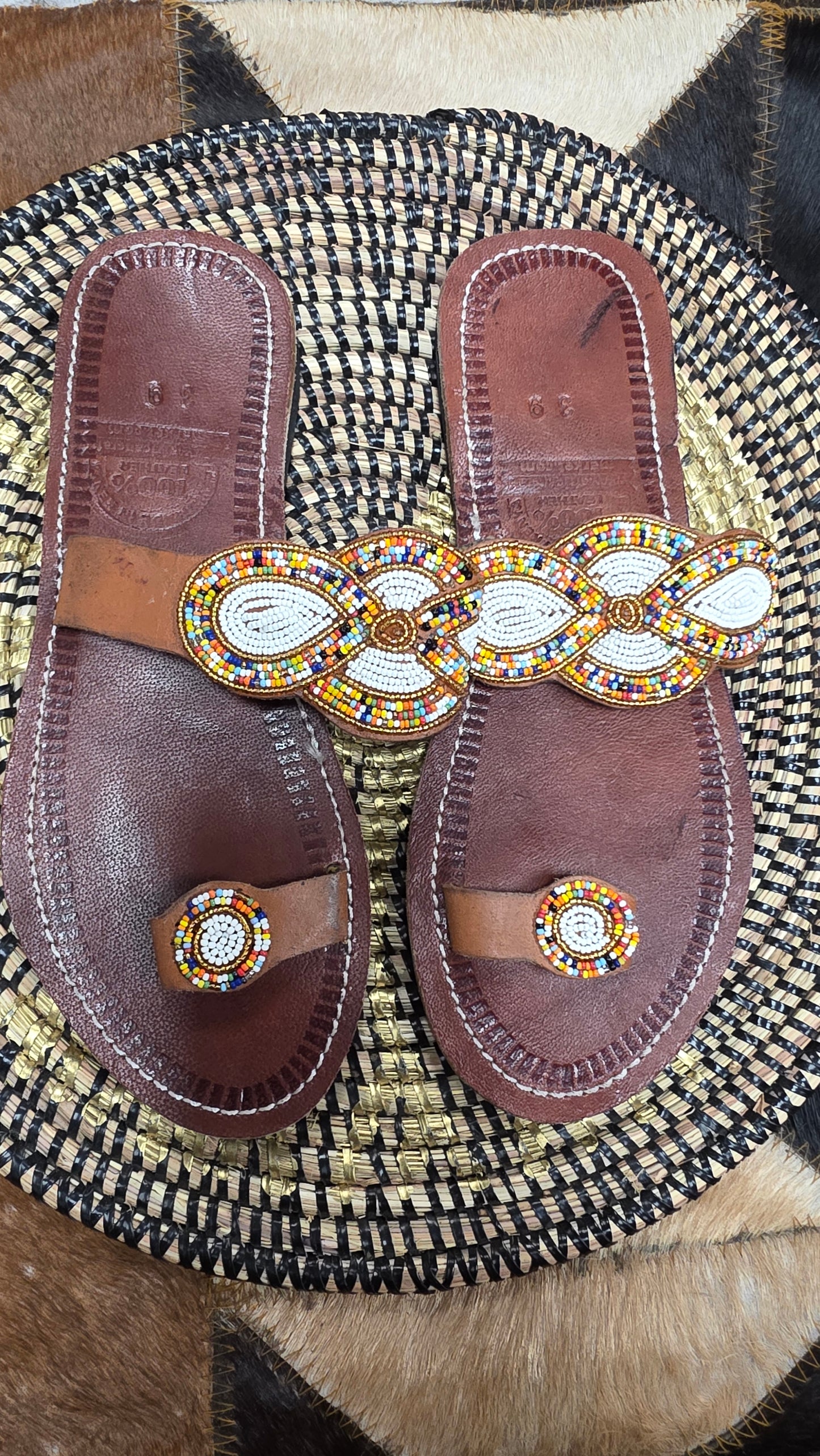Sofia Maasai Beads Slippers