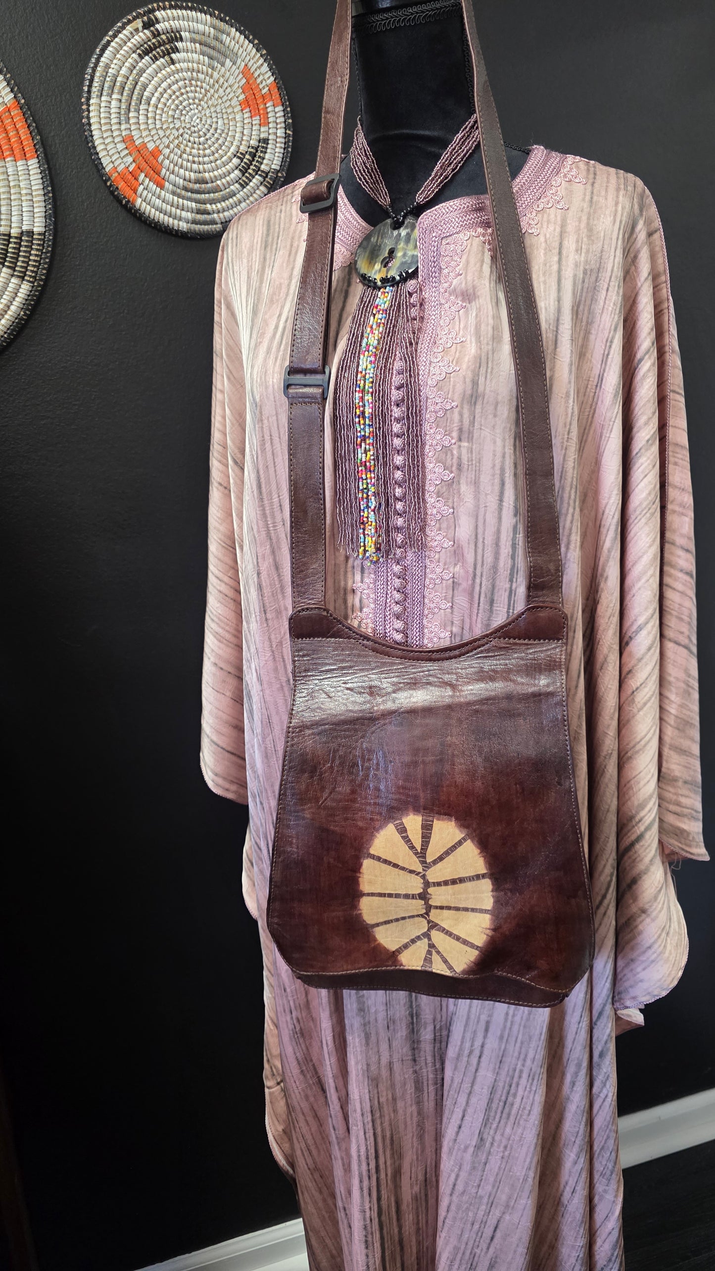Handcrafted Leather Crossbody Bag