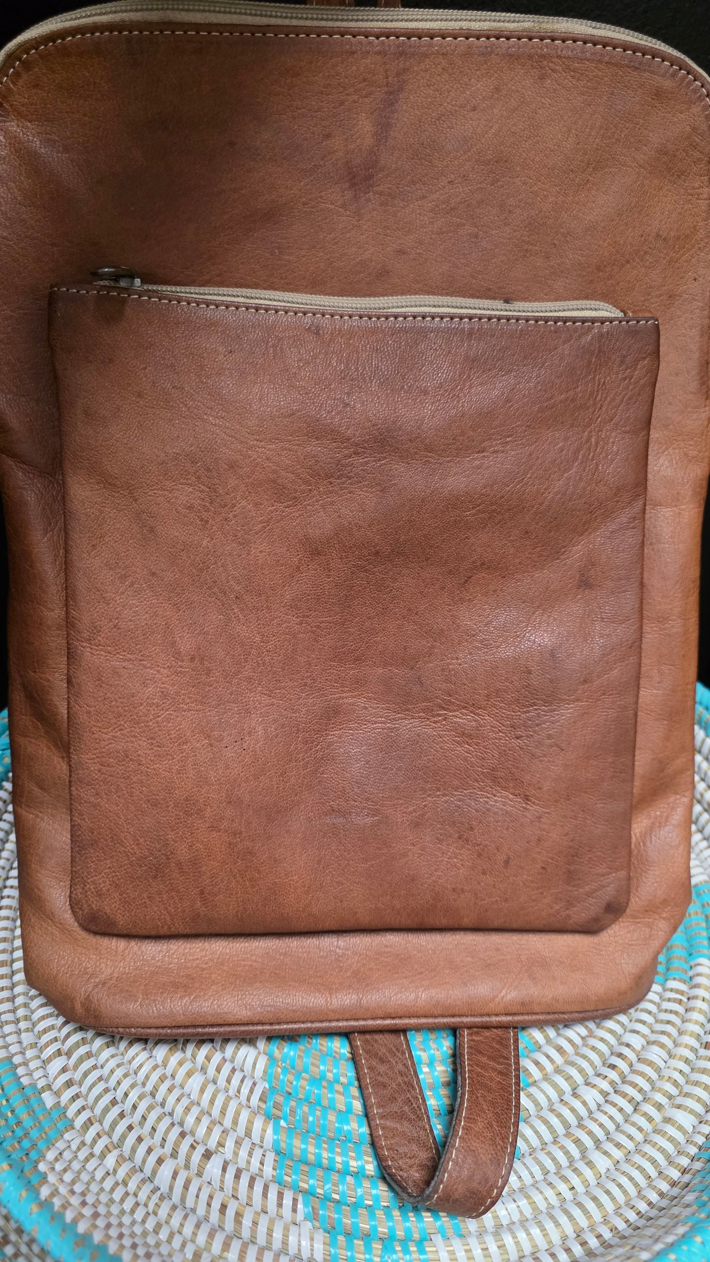 Leather Backpack