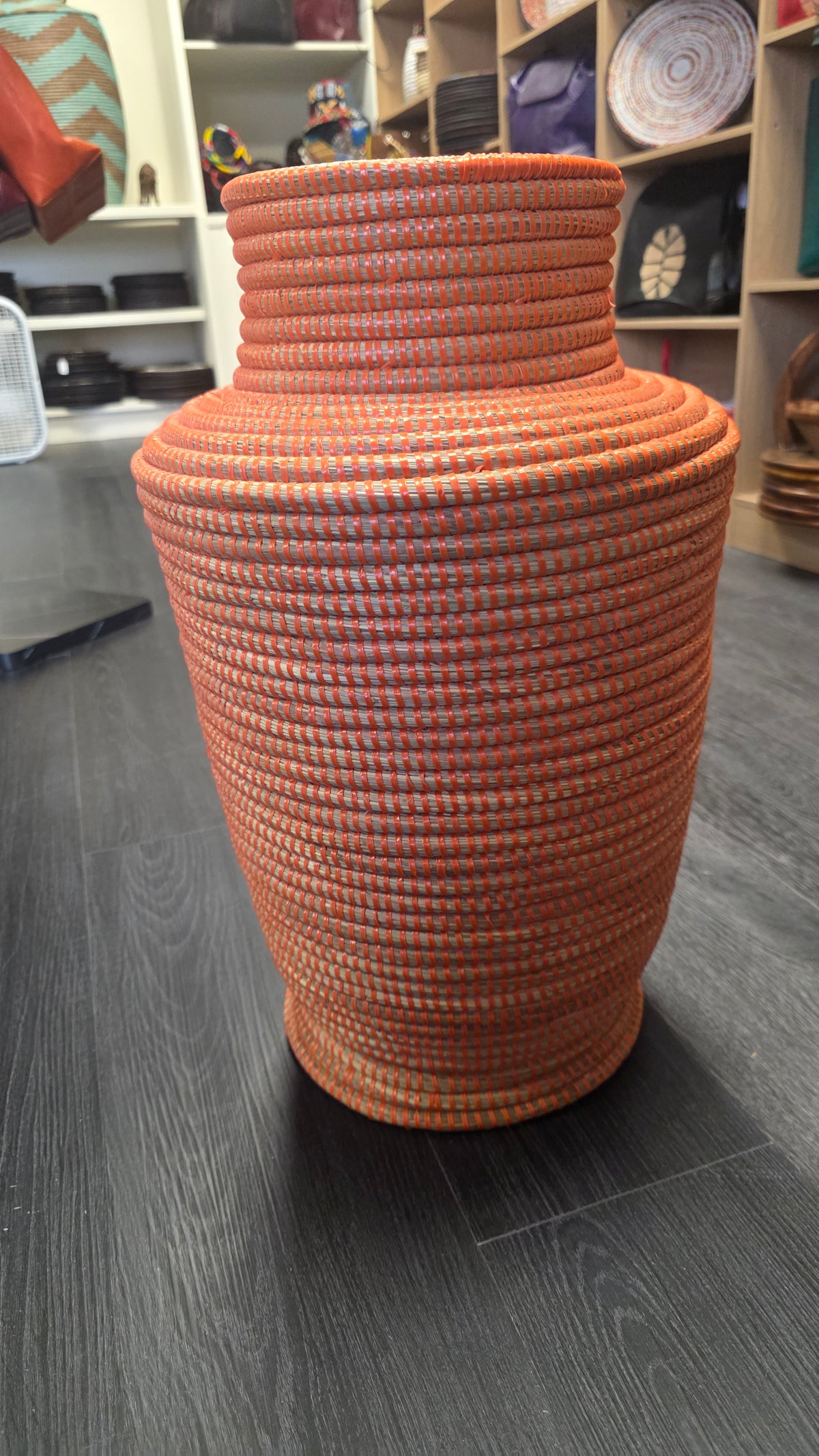 Senegalese Handwoven Vase