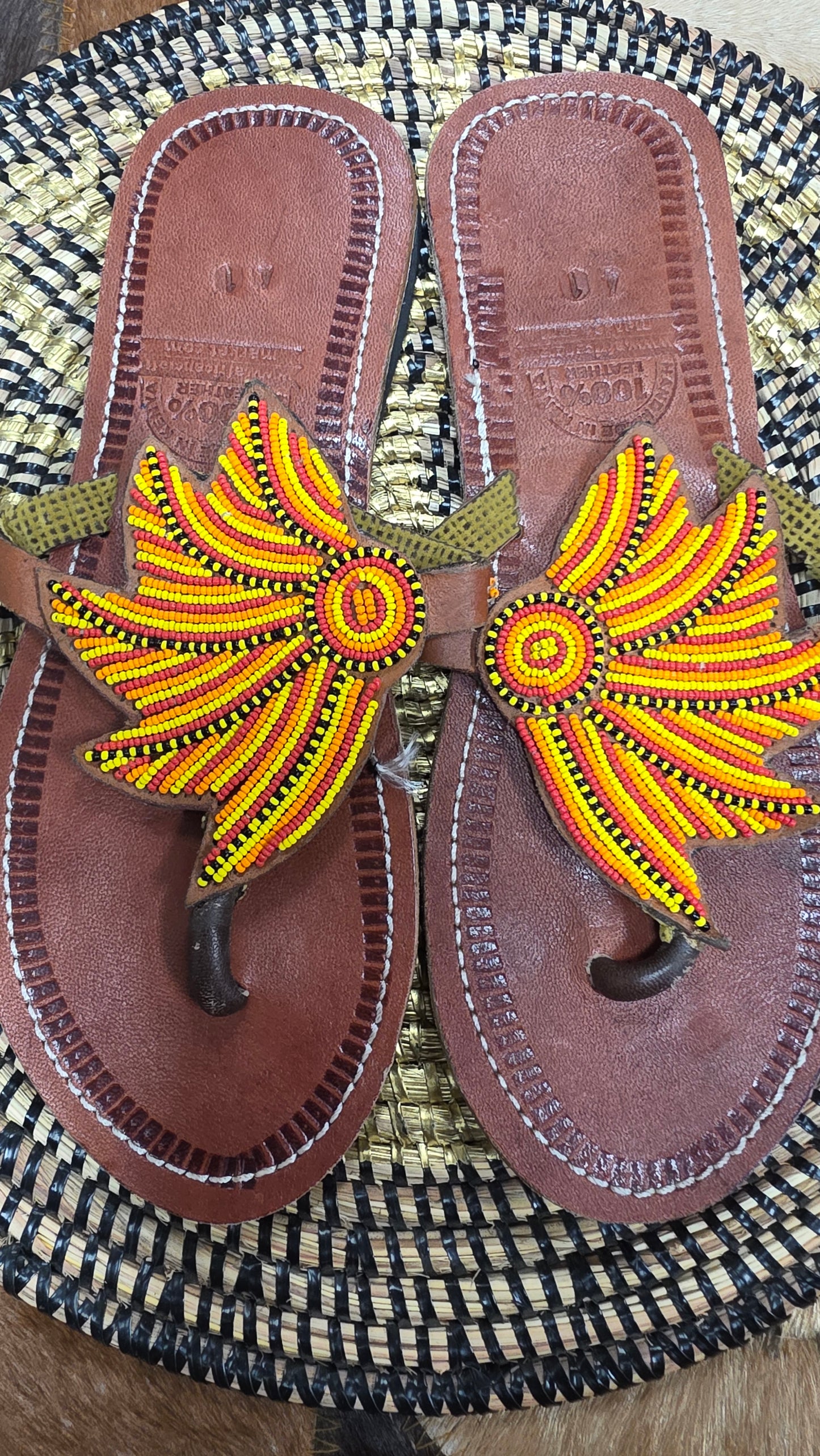 Opukai Beads Slippers