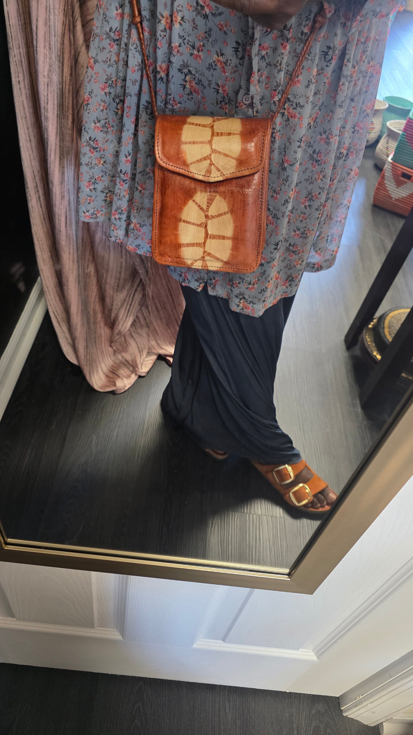 Handcrafted Leather Crossbody Bag