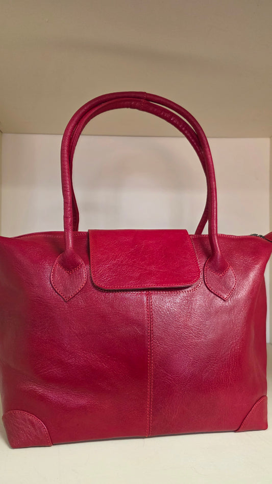 Handmade Leather Tote Bag