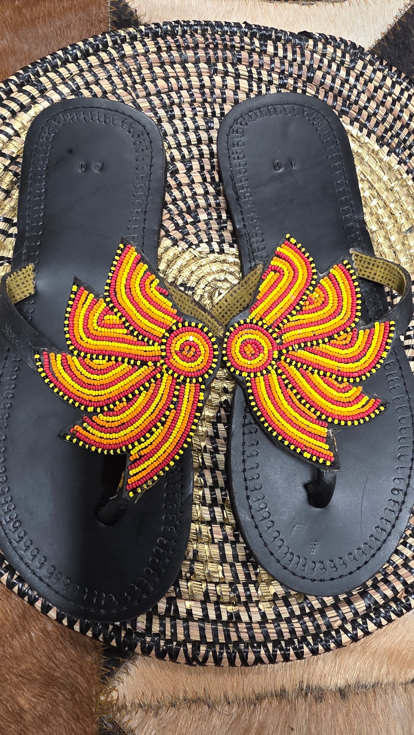 Opukai Beads Slippers