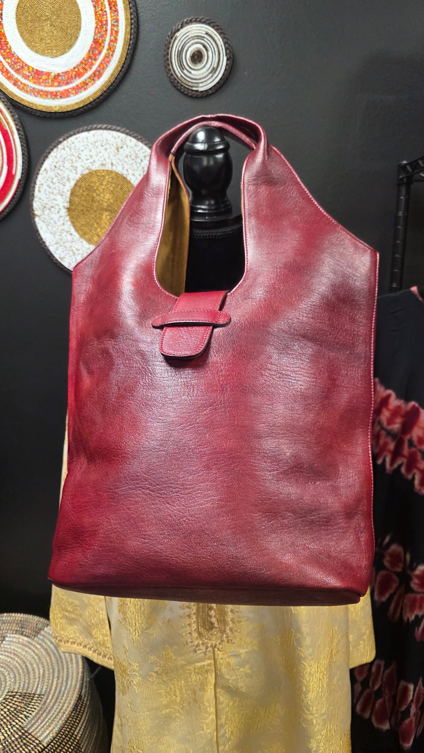 Sass Leather Handbag