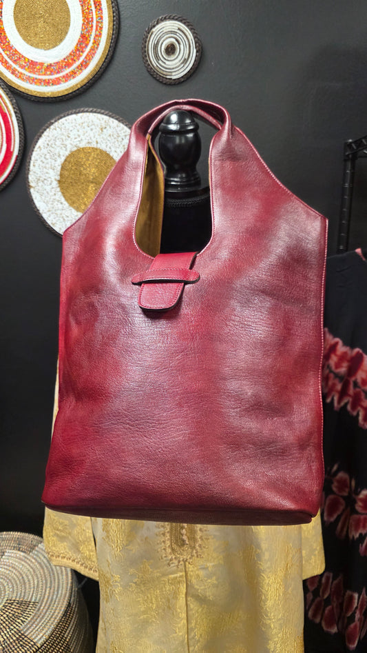 Sass Leather Handbag