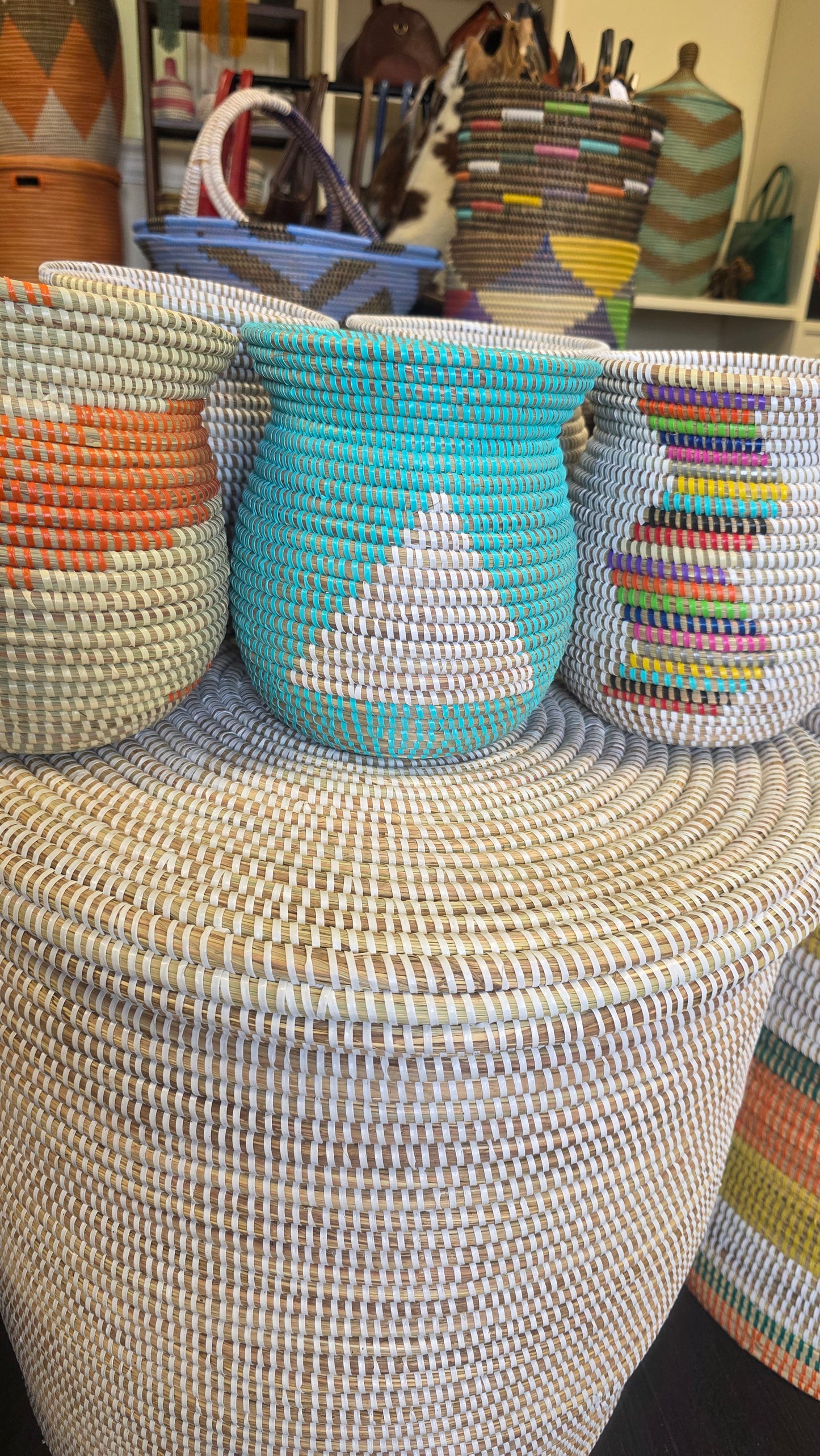 Senegalese Storage Bin