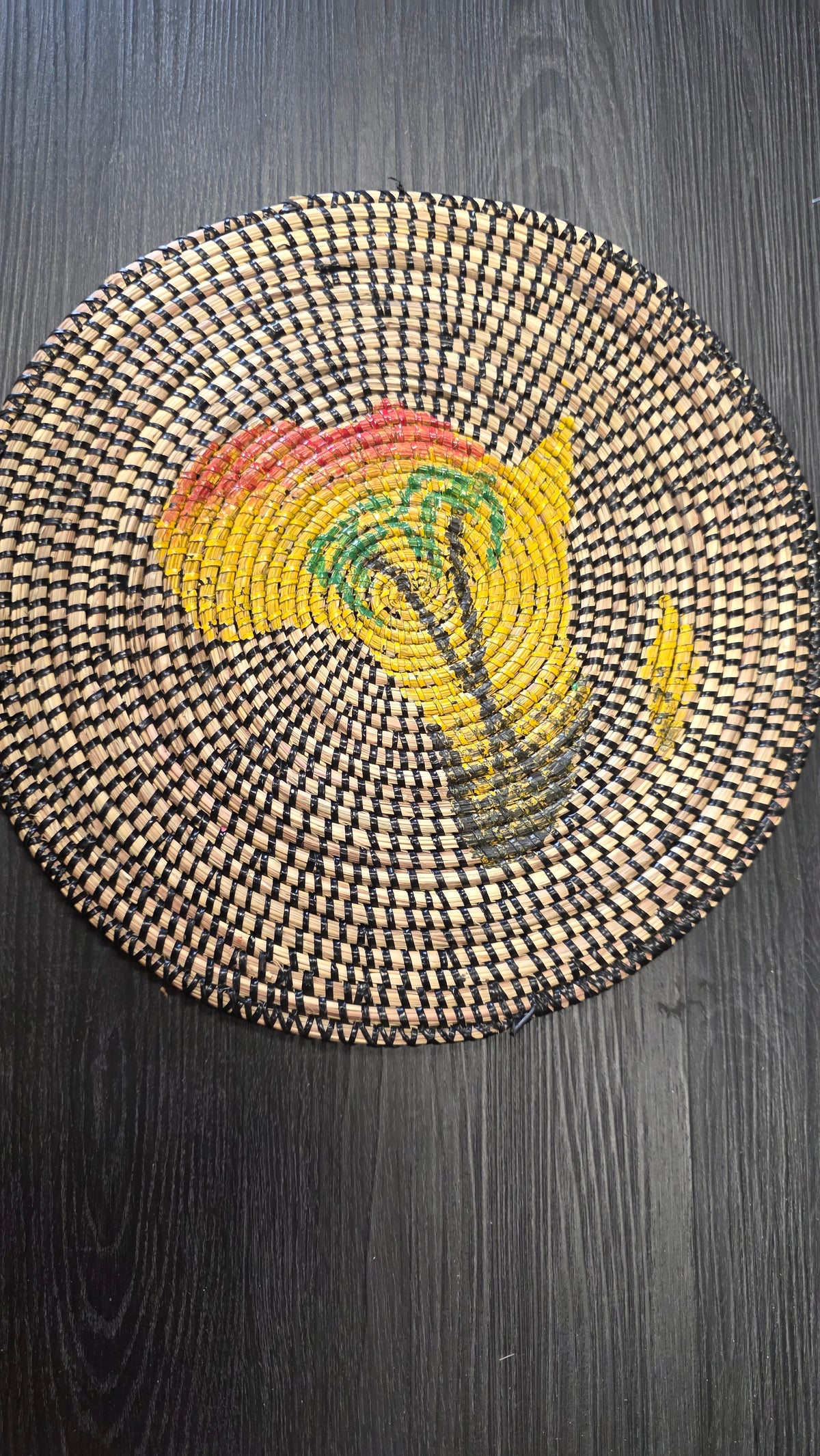 Senegalese Wall Decor 14in Round