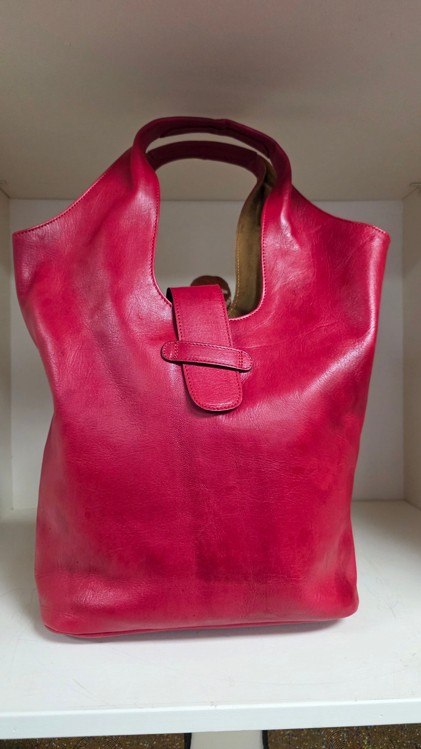 Sass Leather Handbag