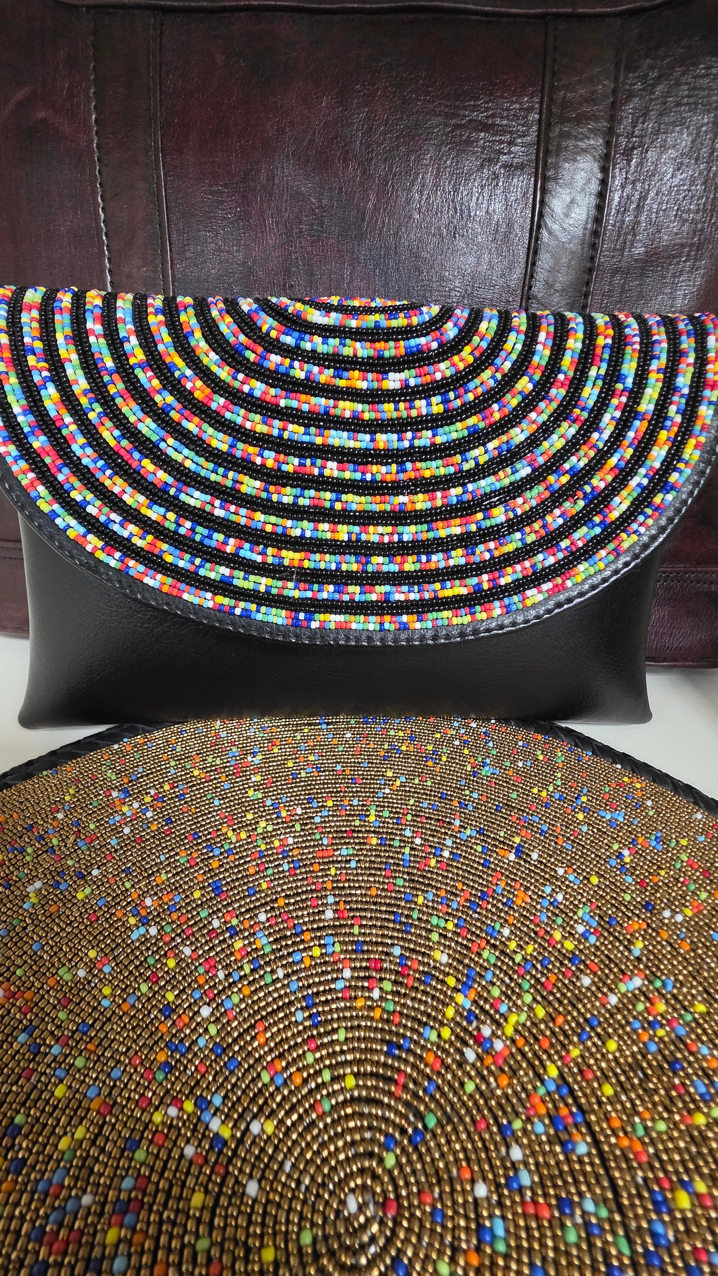 Maasai Bead Clutch